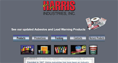 Desktop Screenshot of harrisind.com